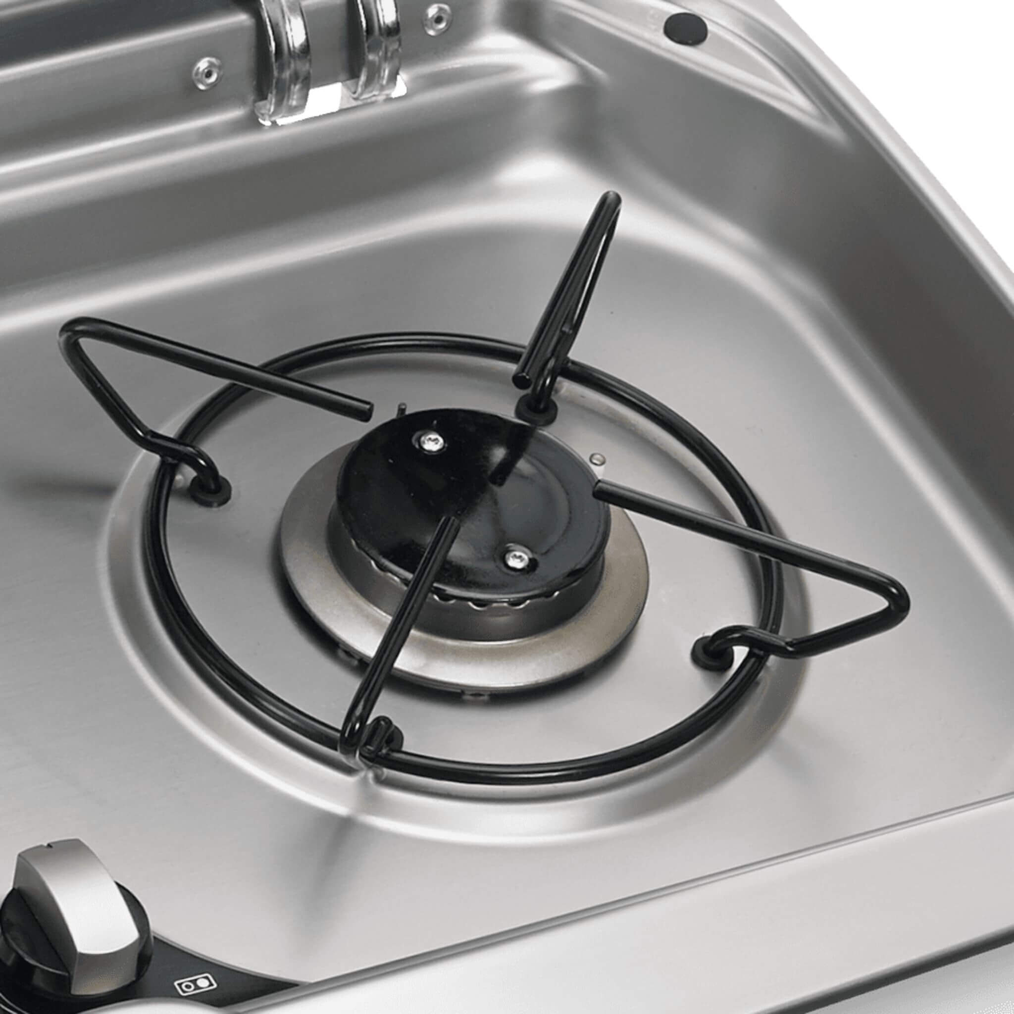 Combiné plaque de cuisson et évier Dometic HSG 2370 L 4 Bruleur de la plaque de cuisson HSG 2370L de chez Dometic