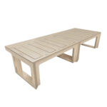 Système de lit peigne modulable 120×190 en contreplaqué peuplier