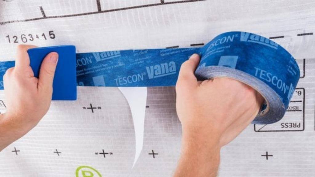 scotch vana, Tescon, installation frein-vapeur, proclima