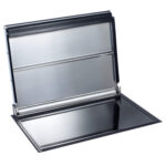 Vue rapprochée de la plaque fermée Wallas XC Duo