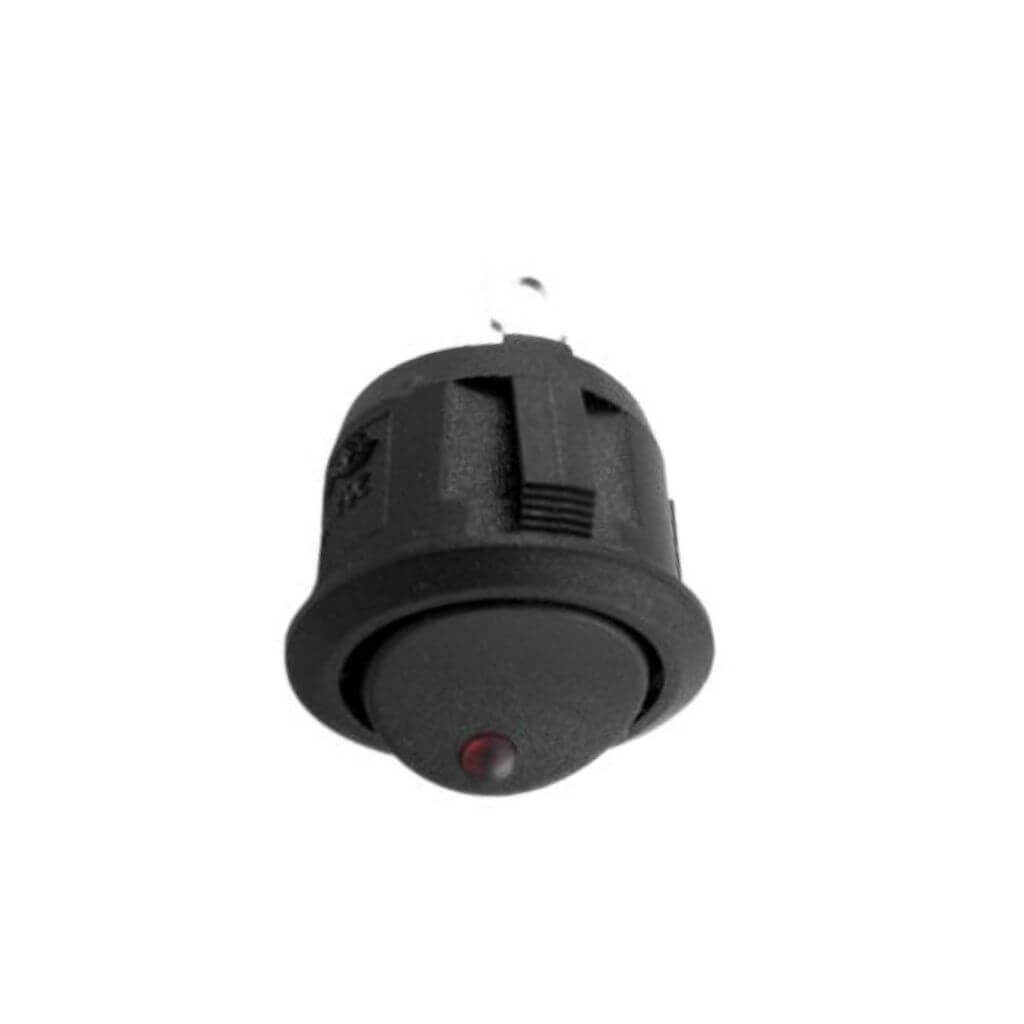 Interrupteur Rocker à LED rouge 12v 3 LED, eclairage, on / off