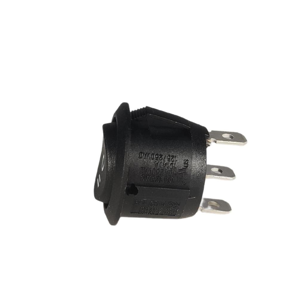 Interrupteur rocker noir 3 positions 2 Interrupteur rocker noir 3 positions – Image 2