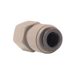 Raccord femelle 15x21 John Guest acétal gris 12 mm