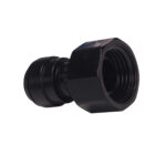 Raccord femelle 15x21 John Guest acétal noir 10 mm