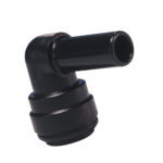 Raccord coudé 90° queue lisse 12 mm John Guest push-fit