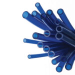Tuyau JG rigide LLDPE bleu 7x10 mm