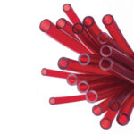Tuyau JG rigide LLDPE rouge 9x12 mm