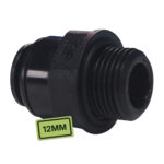 Adaptateur droit BSP 12 mm × 3/8" John Guest