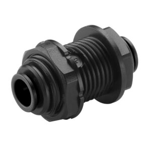 Raccord passe-cloison 10 mm John Guest