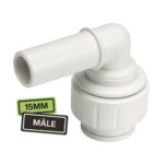 Coude 90° queue lisse 15 mm John Guest Speedfit