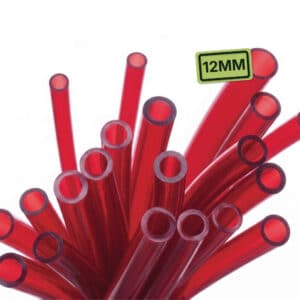 Tube LLDPE 12 mm DE × 9 mm DI rouge John Guest