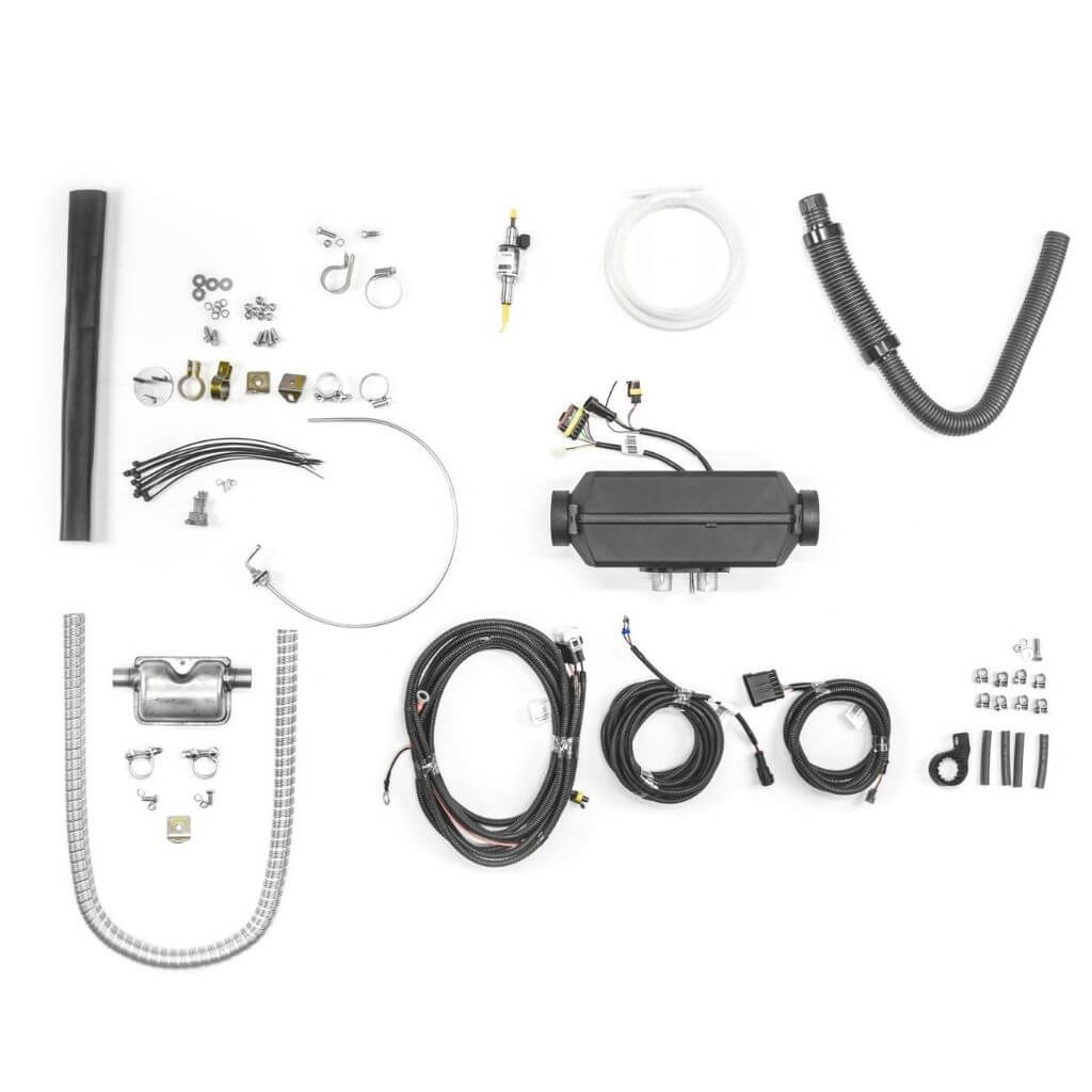 Chauffage Air 2D Autoterm : 2 kW Diesel 2 kit chauffage diesel, planar 2d