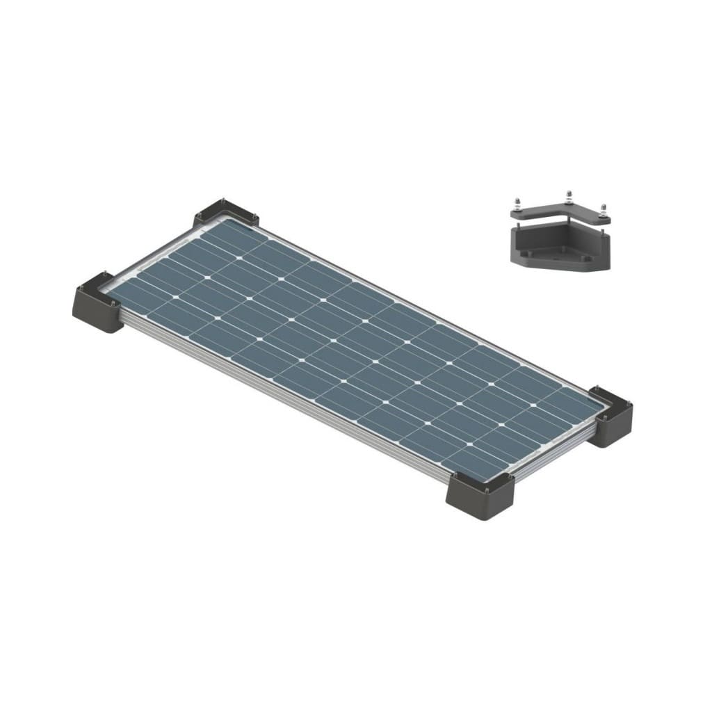 Fixation panneau solaire Kit Unifix 1C35 3 Kit de fixation angle uniteck panneau solaire van aménagé