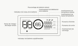Ecoflow Delta 2 Extra - Batterie Supplémentaire 13 Affichage, Delta 2 Extra