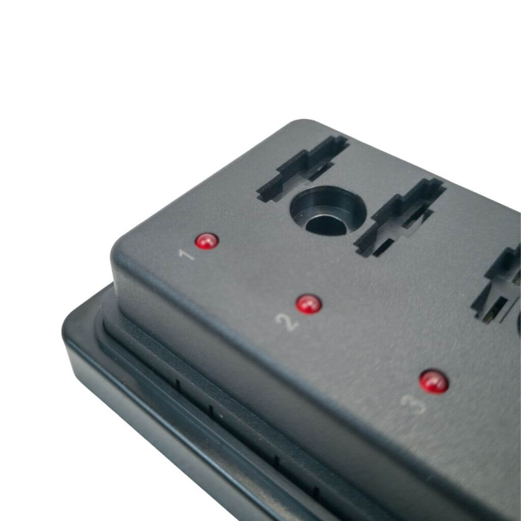 Porte fusible 4 fusibles 30A 5 LED