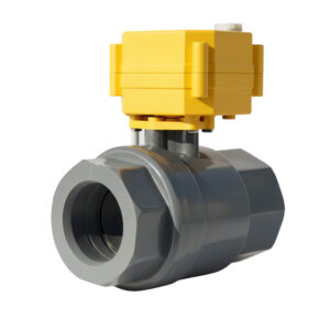 Système de Vanne électrique plastique Lilie 40 mm XL pour gestion du flux d’eau