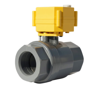 Système de Vanne électrique plastique Lilie 40 mm XL pour gestion du flux d’eau