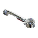 Robinet mitigeur Florence Comet chromé rabattable