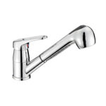 Robinet douchette Nuova Rade avec mitigeur et tuyau 150 cm pour installation en van