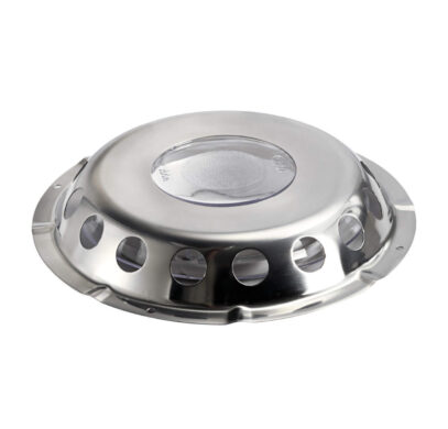 Aérateur de toit inox Osculati avec passage de lumière naturelle
