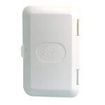 Kit douchette Mizar Mitigeur PVC Vertical Osculati Eau chaude / froide