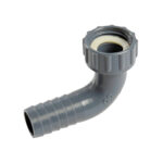 Embout coudé Osculati femelle 1" 1/2" cannelé 38 mm pour installation d’eau