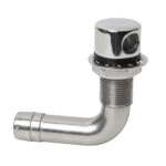 Évent en acier inoxydable coudé 90° Osculati 16 mm alésage 21 mm