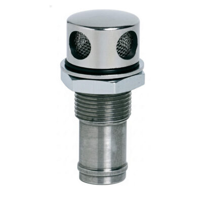 Évent en acier inoxydable droit Osculati 16 mm alésage 21 mm