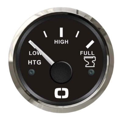 Jauge à eaux usées à aiguilles OSCULATI Coloris Noir