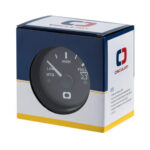 indicateur à aiguille 12/24V OSCULATI Noir pour le contrôle du niveau des eaux usées ou noires