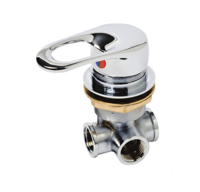 Mitigeur encastrable Olivia Osculati en laiton chromé pour douche van aménagé