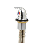 Mitigeur Shower Oval Osculati montage sur cloison fourgon aménagé