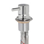 Mitigeur à levier Shower Slim Osculati montage sur cloison fourgon aménagé