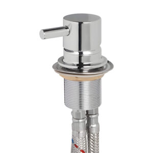 Mitigeur à levier Shower Slim Osculati montage sur cloison fourgon aménagé