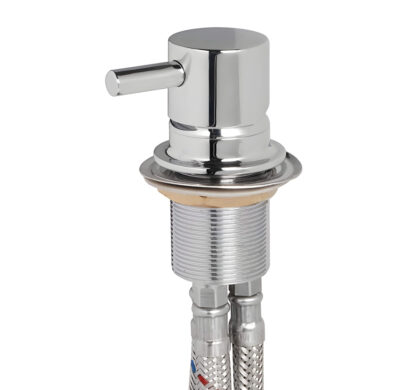 Mitigeur à levier Shower Slim Osculati montage sur cloison fourgon aménagé