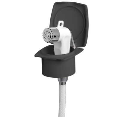 Pommeau douchette Boris Noir Osculati