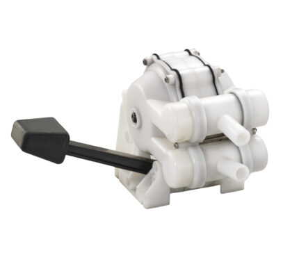 Pompe à pied aspirante Osculati pour évier encastré double effet débit 15 L/min