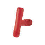 Raccord en T nylon 16mm raccordant trois tuyaux souples