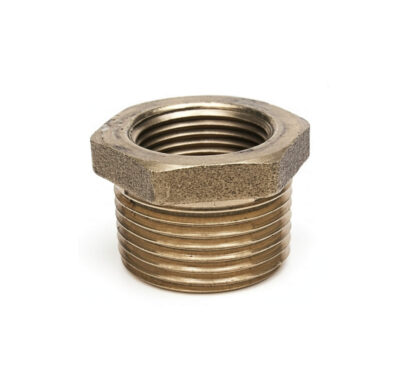 Réduction filetée OSCULATI en laiton moulé 3/8" mâle vers 1/4" femelle