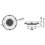 Schema explicatif de l'aérateur autonome Solarvent Osculati