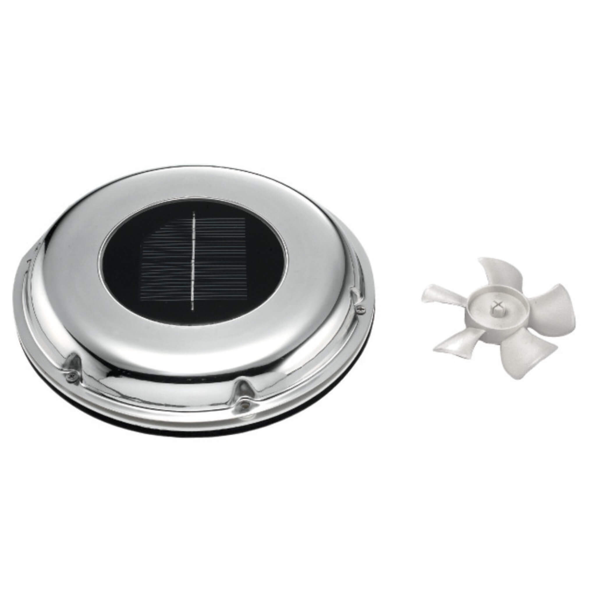 Aérateur de Toit Solaire Solarvent Osculati - 20 m³/h 1 Aérateur autonome Solarvent Osculati avec alimentation solaire intégrée