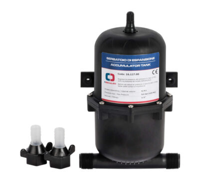 vase d'expansion OSCULATI 0,75L en ABS, pression 8,6 bar