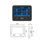 Commande par application mobile et panneau du Combi iNet x Panel D4