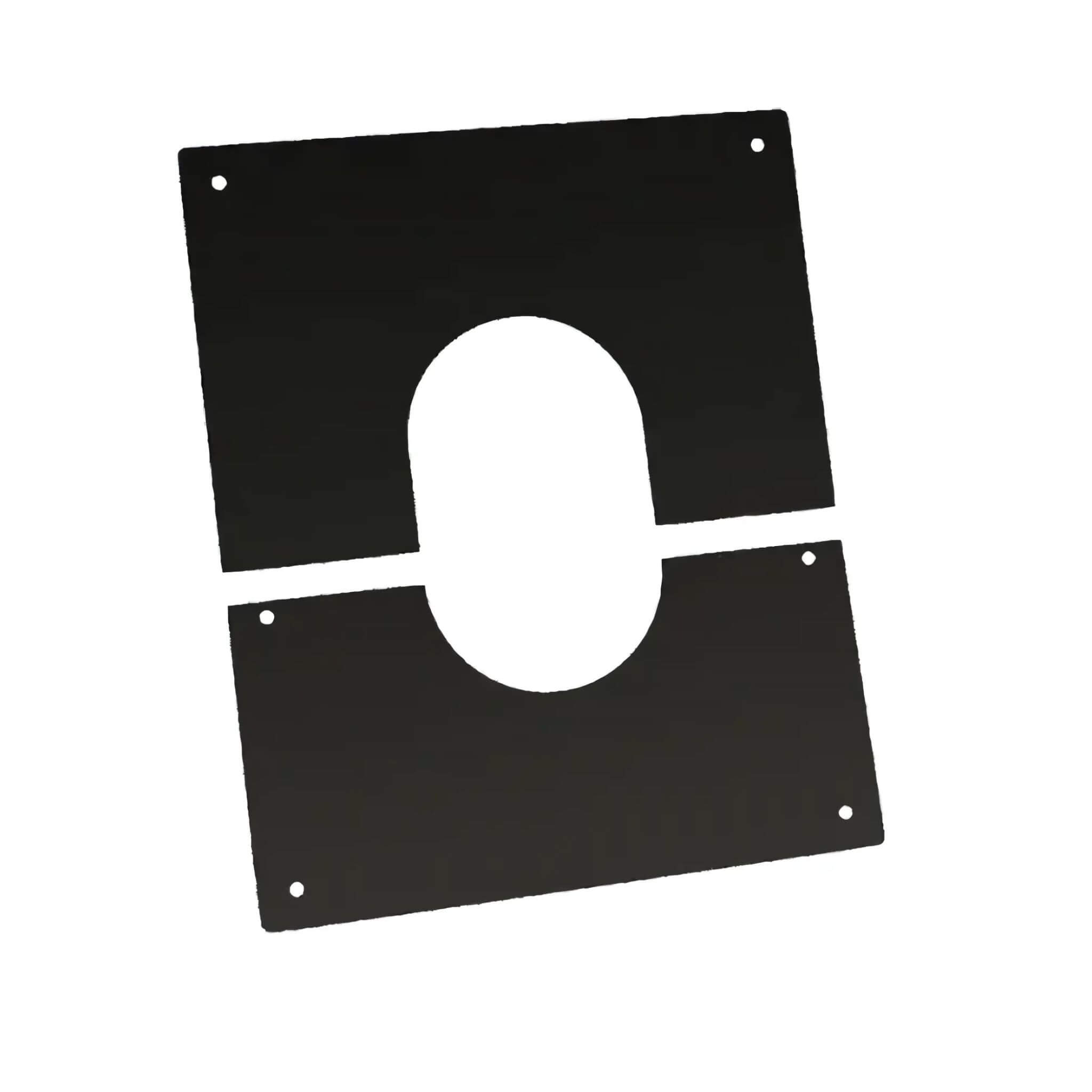 Conduit isolé pour poêle à bois Titoo 9 kit fumisterie titoo plaque coupe feu