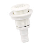 PLASTIMO évent plastique droit rond blanc – solution d’aération