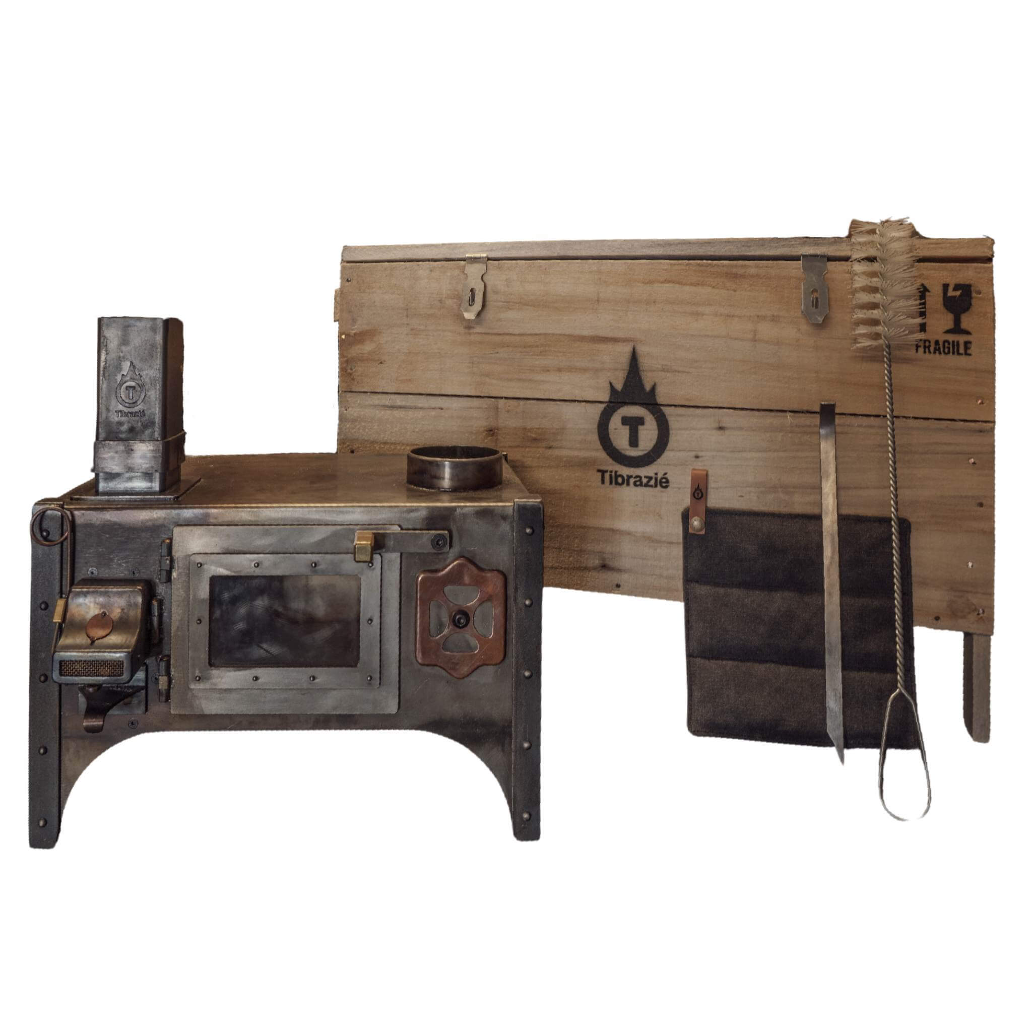 Poêle à bois Titoo - Tibrazié Pack Confort 1 Poêle à bois Titoo - Tibrazié Pack Confort