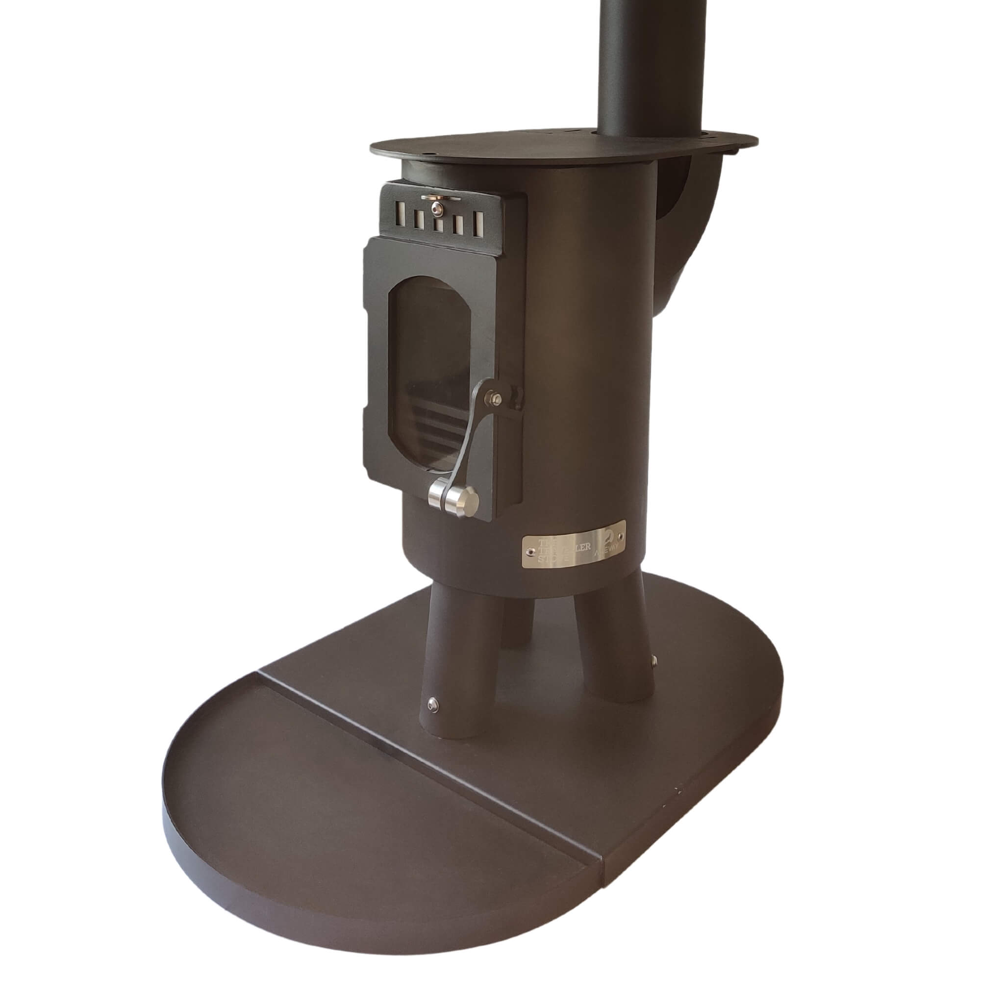 Petit Poêle à bois The Traveller 3 mini poêle, 4kw, van, petit, cheminée