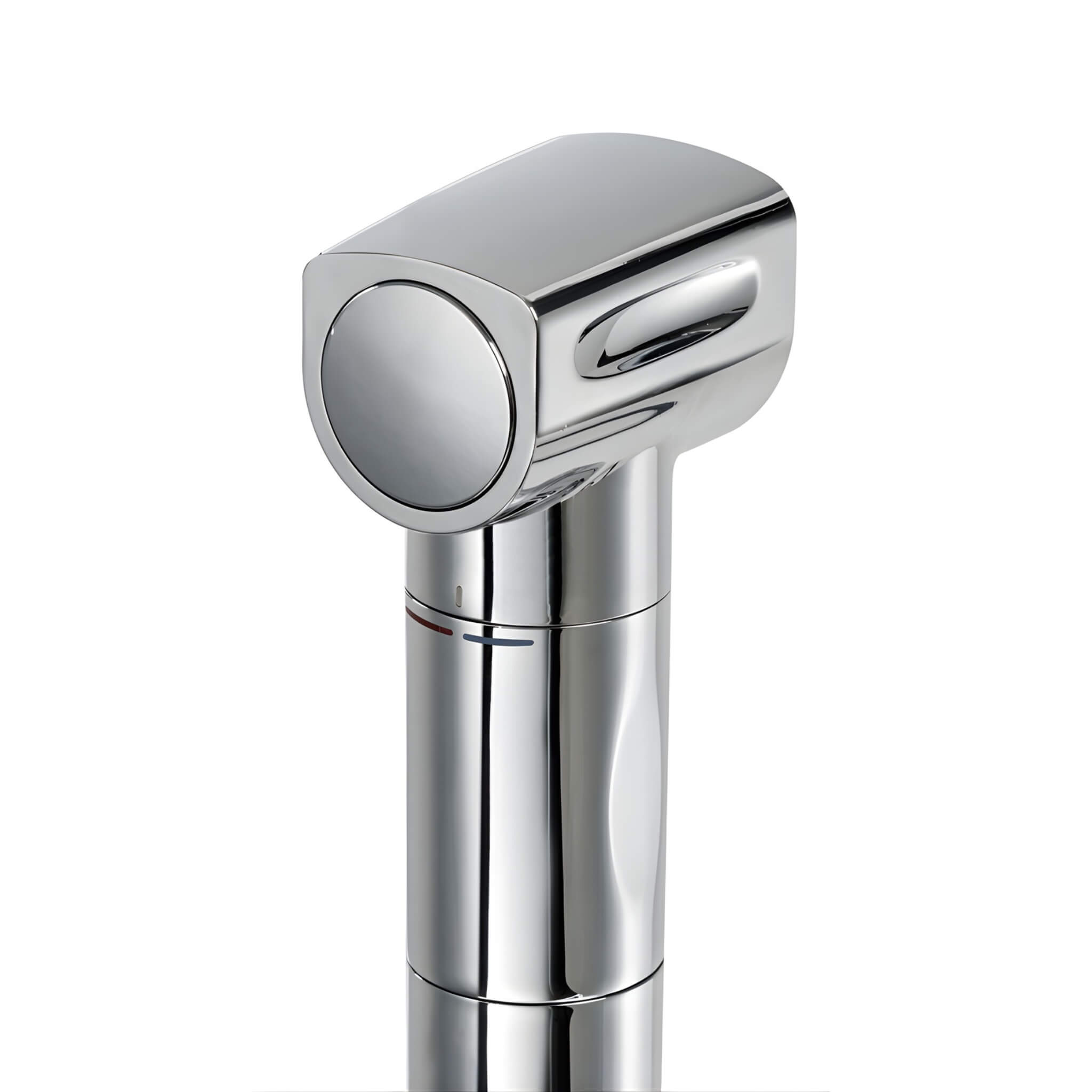 Kit douchette Saturn avec mitigeur vertical chromé Osculati 3 Kit pommeau laiton chromé Saturn Chrome Osculati