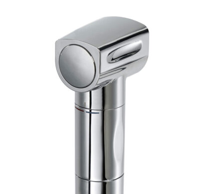 Kit pommeau laiton chromé Saturn Noir Osculati