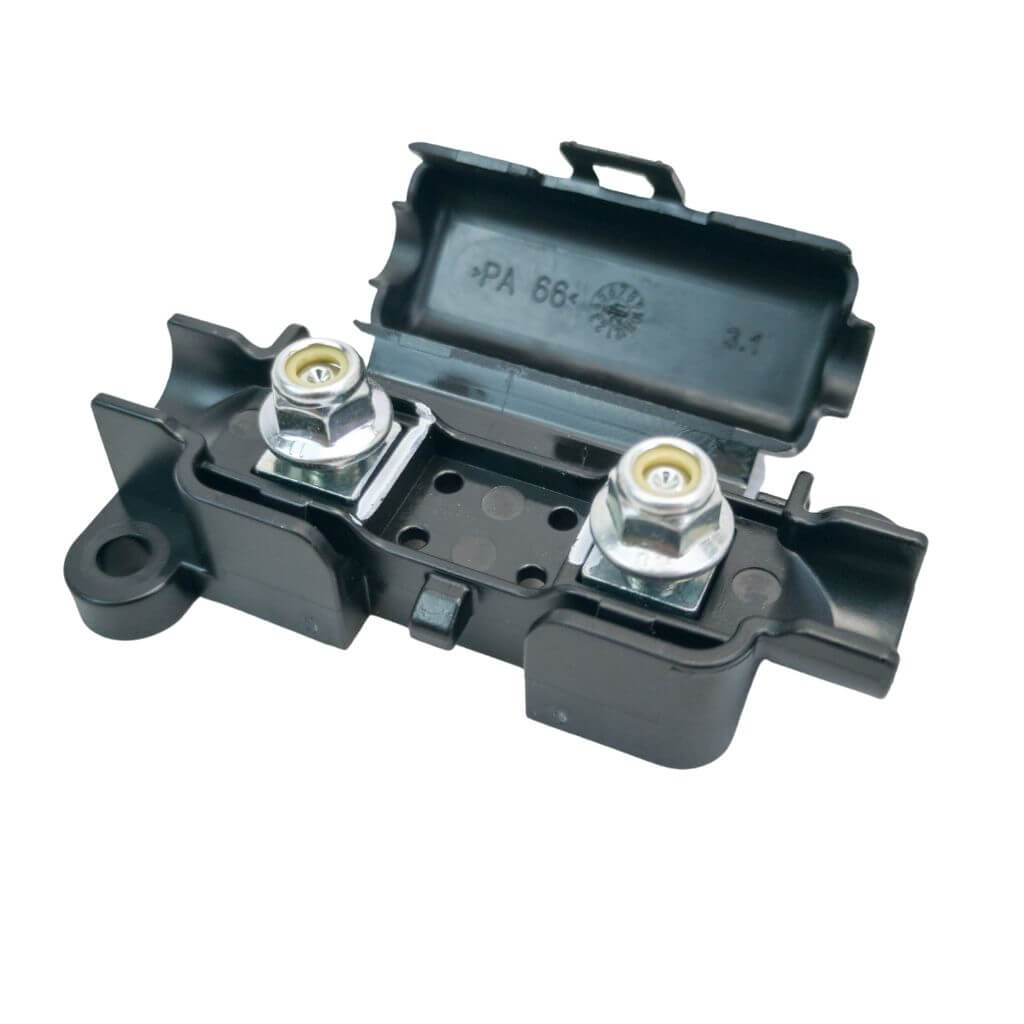 Porte fusible MIDIVAL - 125A Max 2 Porte fusible à lame 12v